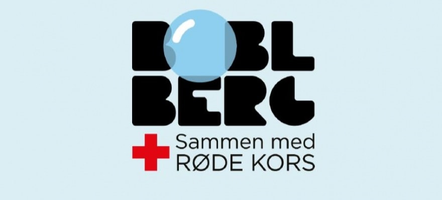 Et billede af bobleberg's logo sammen med røde kors