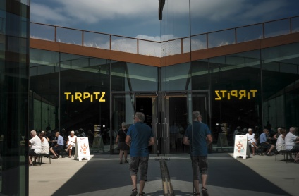 Indgang ved Tirpitz museum.